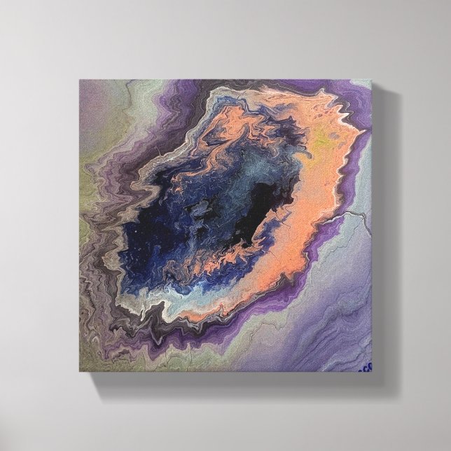 Fallande in canvastryck (Framsida)