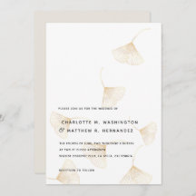 Fallande inbjudan till Guld Ginkgo-Löven  under br