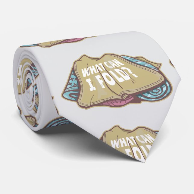 Fällande kläder, tvätt-dagen slips (Rullad)