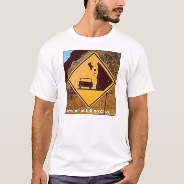 Fallande ko tee shirt (Framsida)