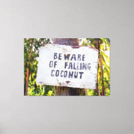 FALLANDE KOKONUTER 40 x 60 Canvastryck