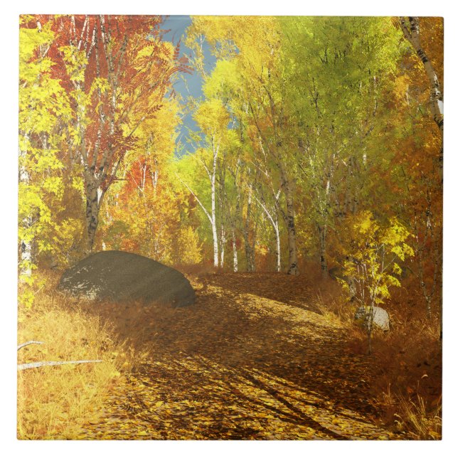 Fallande ljus dekorativ platta kakelplatta (Framsidan)