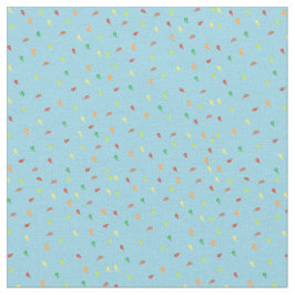 Fallande Löv - Blå Tyg