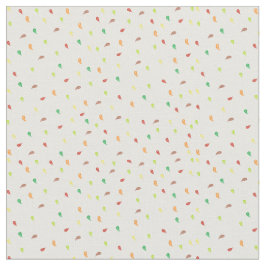 Fallande Löv Fabrics - White Tyg