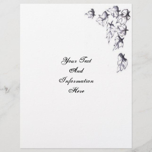 Fallande Löv Flyer (Framsidan)