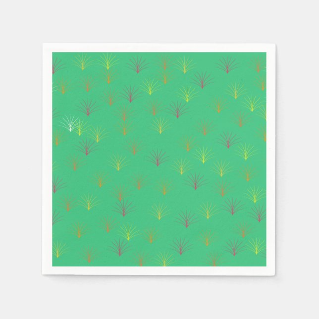 Fallande Löv på hösten Pappersservett (Framsidan)