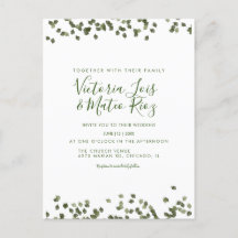 Fallande Löv sjunker hösten Rustic Bröllop