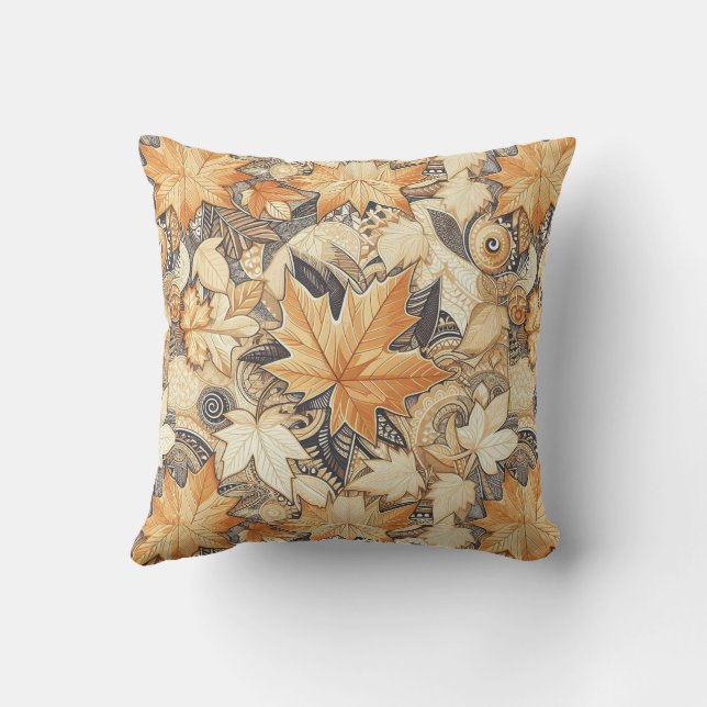 Fallande löv utomhuskudde (Baksida)