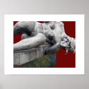 Fallande Medusa ~ Skriv ut/Poster Poster