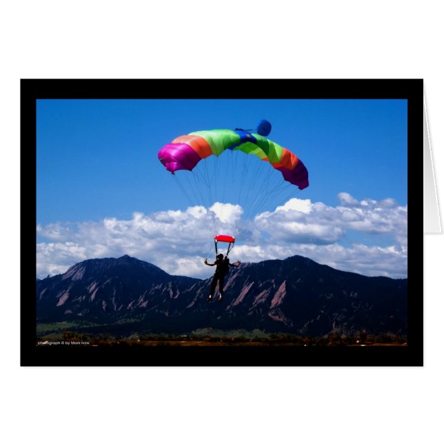 Fallande OBS Kort (Framsidan Horizontal)