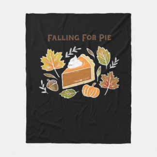 Fallande Paj - Mysigt höstpumpa Paj Design C Fleecefilt