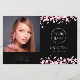 Fallande petaler, bifold brochure