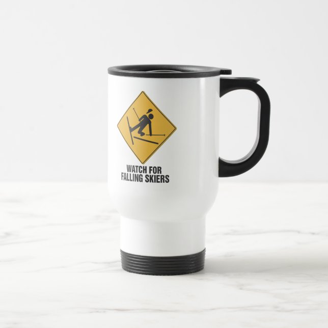 Fallande Skiers Resemugg (Höger)