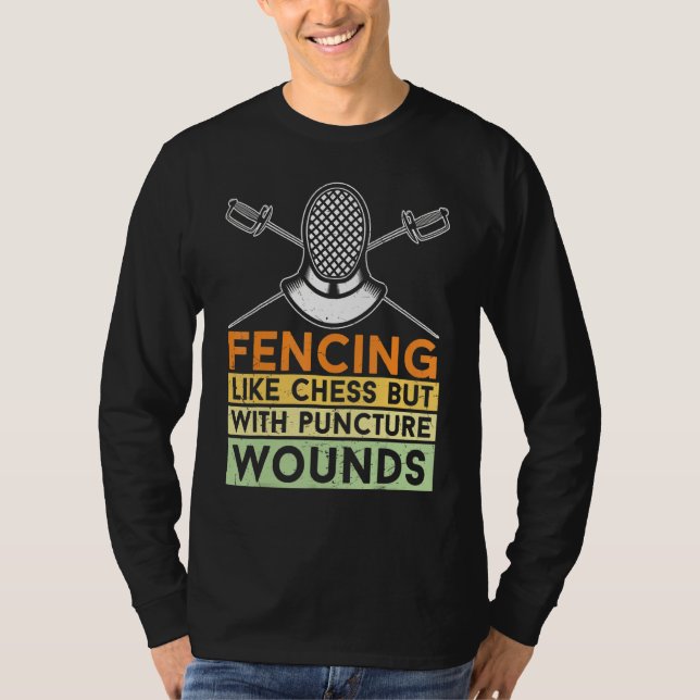 Fallande som schack men med punktskador.. t shirt (Framsida)
