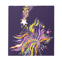 Fallande stjärna. Anteckningsblock