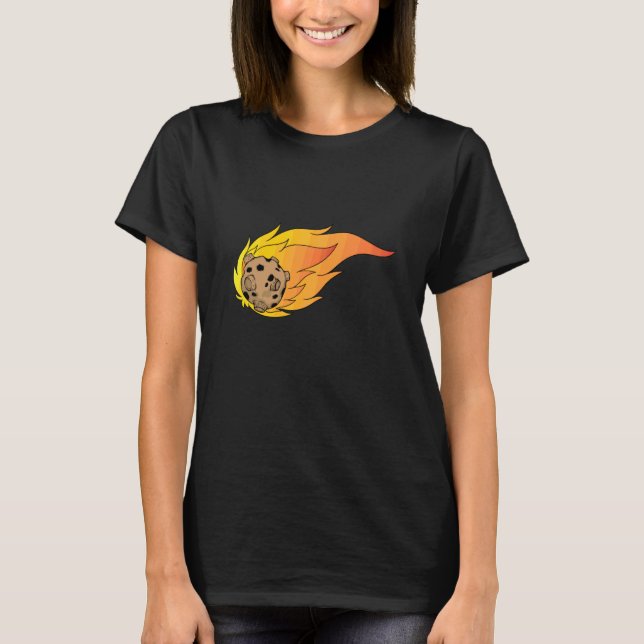 Fallande stjärna meteoriten t shirt (Framsida)