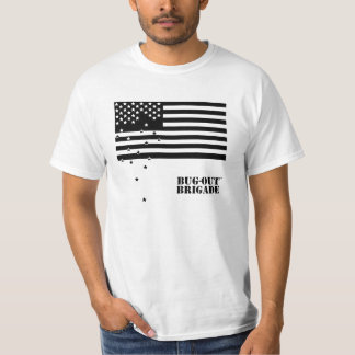 Fallande stjärnor buggar ut brigadskjortan t-shirt