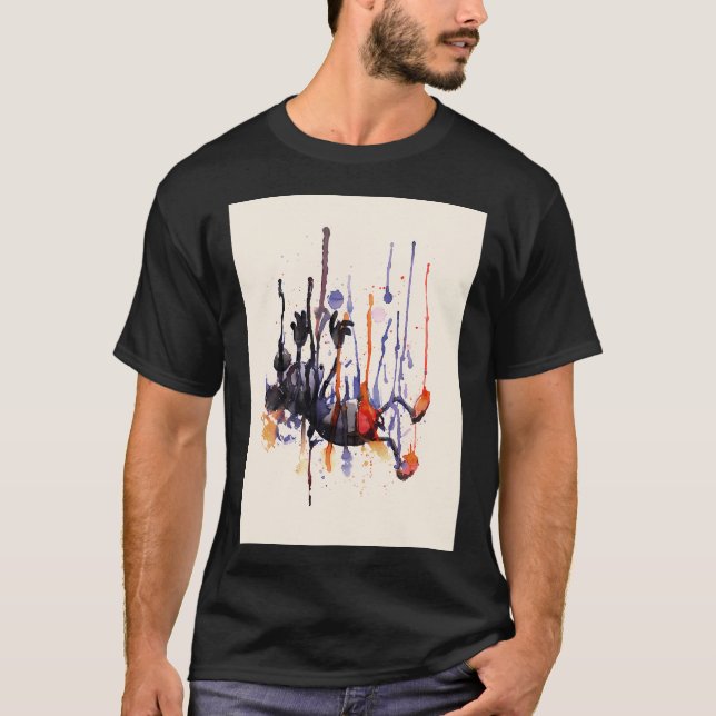 Fallande T Shirt (Framsida)