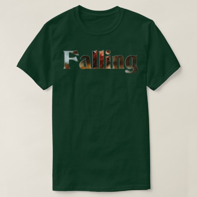 Fallande T Shirt (Design framsida)