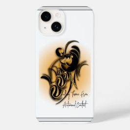 "Fallande tema från autokontext", iphone case