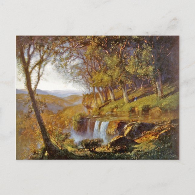 Fallande Vår Virginia-vykort Vykort (Framsida)