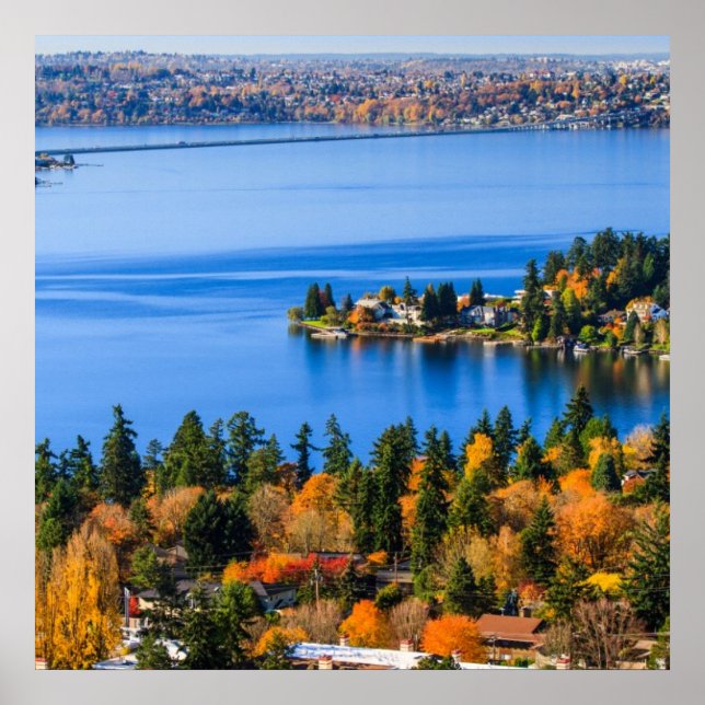 Fallare färg vid Bellevue Poster (Framsidan)