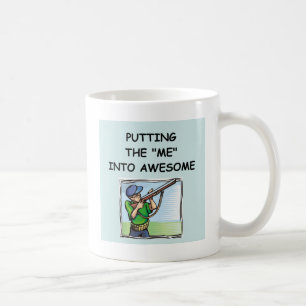fällaskytte kaffemugg