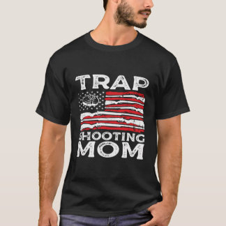 Fällavskjutning av Mamma Gun-Höger amerikanska Fla T Shirt
