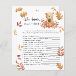 Fallbjörn - Vem känner pappa till det bästa spelet