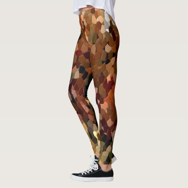 Fallblandning..... Leggings (Vänster)