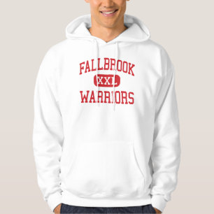 Fallbrook - krigare - kick - Fallbrook Kalifornien Hoodie