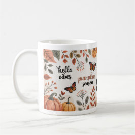 Fallcitat Mysigt Pumpkin Season Fall vibes Kaffemugg