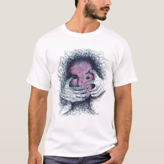 Fälld Känslor - Surreal Abstrakt Art T-shirt De
