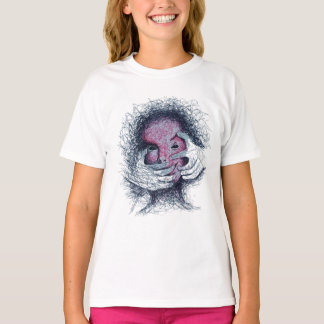 Fälld Känslor - Surreal Abstrakt Art T-shirt De