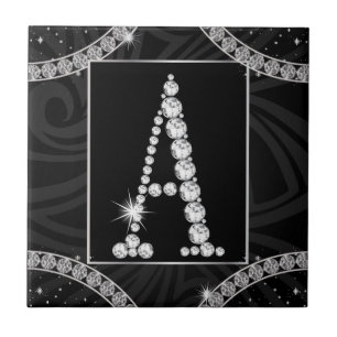 Fällda i diamanter - första A Kakelplatta