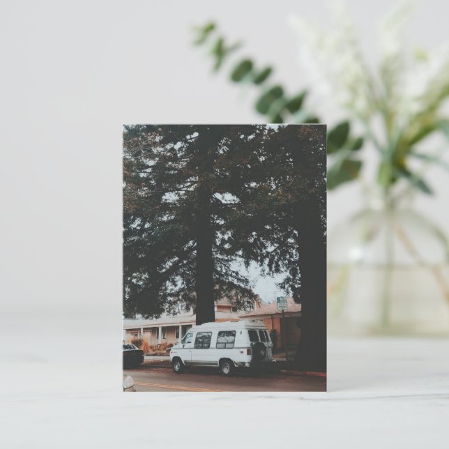 Falldagen i Eugene Oregon Helg Vykort (Stående Fram)