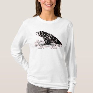 Fallegur korpsvarta Valhalla Tröja