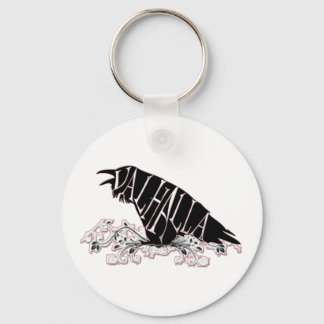 Fallegur Raven Valhalla Nyckelring