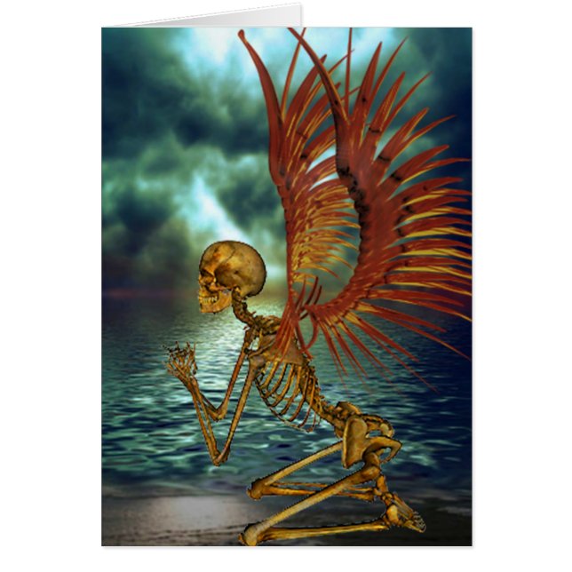 FALLEN 3 HÄLSNINGSKORT (Framsidan)