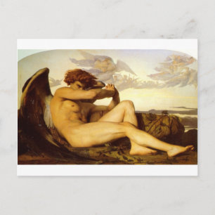 Fallen Angel av Alexandre Cabanel Vykort