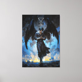 Fallen Angel Canvastryck