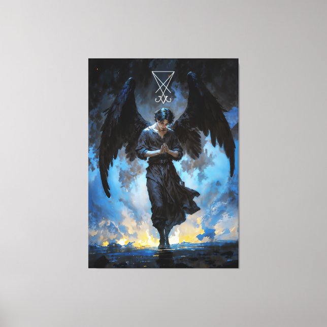 Fallen Angel Canvastryck (Framsida)