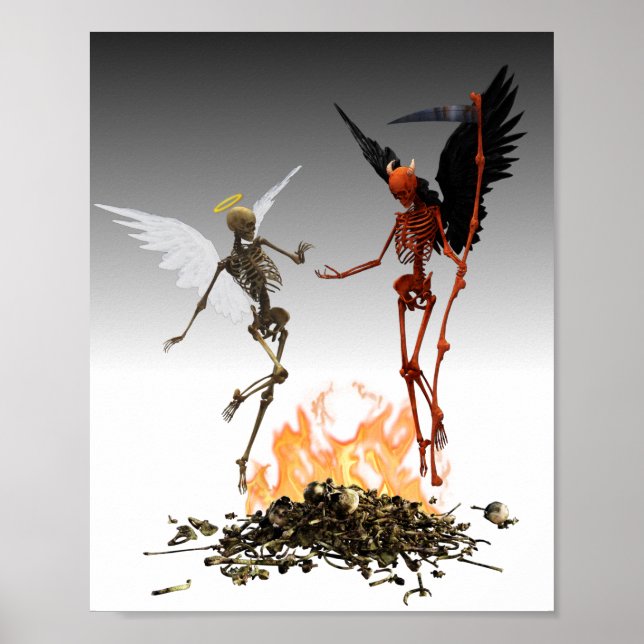 Fallen Angel Demon Djävulen Poster (Framsidan)