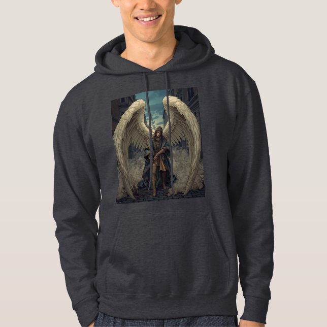 Fallen ängel hoodie (Framsida)