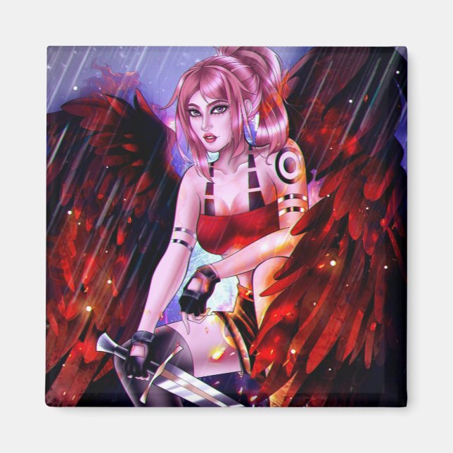 Fallen Angel Magnet (Framsidan)
