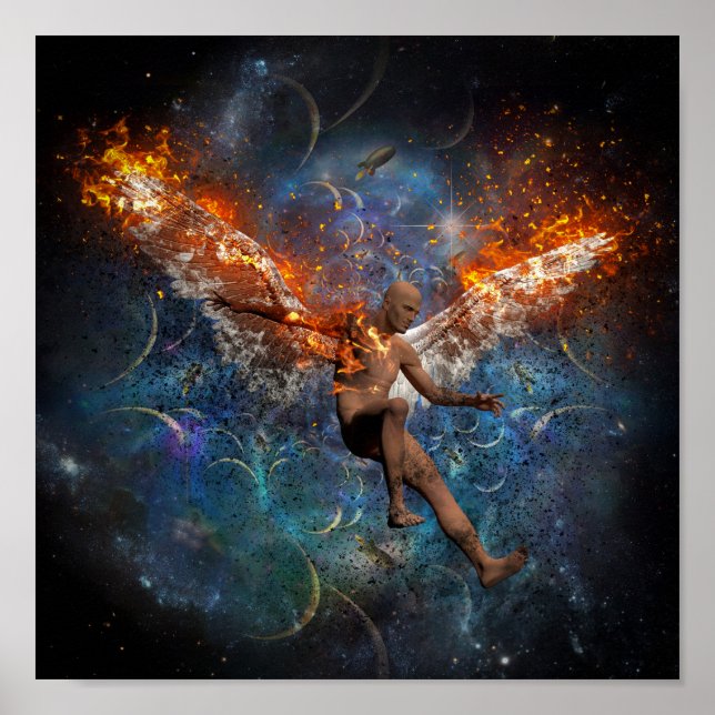 Fallen angel poster (Framsidan)