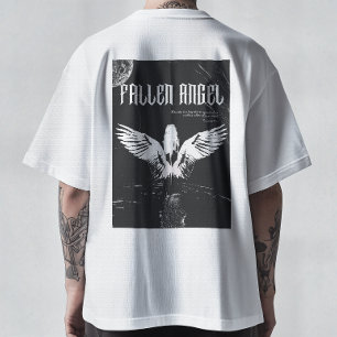 Fallen Angel - Surreal Abstrakt Konst T-Shirt