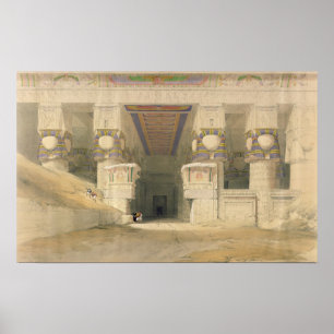Fallen av Hathors tempel Poster