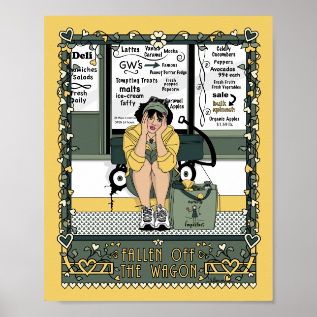 Fallen av vagnen_C_8x10 Poster (Framsidan)