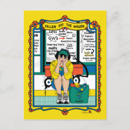 Fallen av vykortet Wagon_B_ Vykort